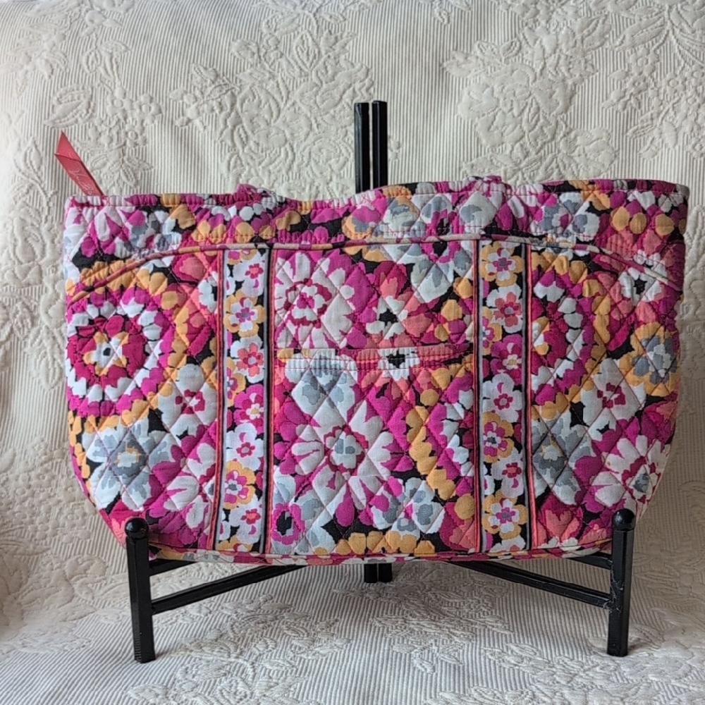 Vera Bradley Viibrant Floral  Patterned Tote Bag